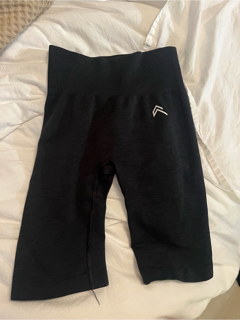 Oner Active Black Women's High-Waist Athletic Bike Shorts